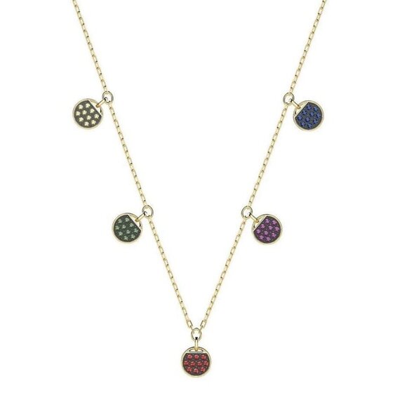 SWAROVSKI NIB Crystal Ginger Choker Multi-Colored Gold Plating 5392917 - Picture 4 of 6